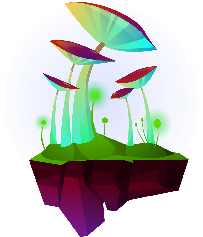 Fantasy mushrooms
