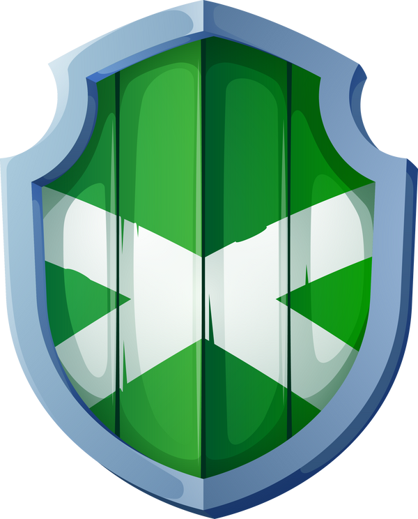 set of game shields cartoon fantasy medieval armor 2 8