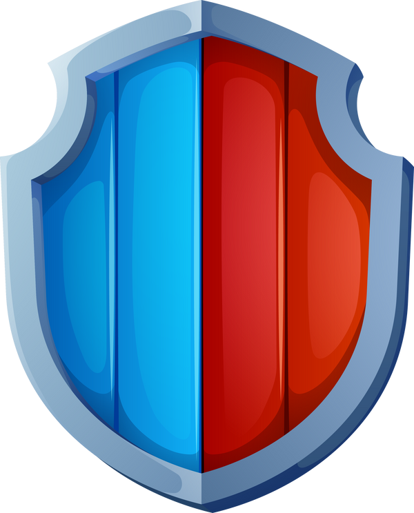 set of game shields cartoon fantasy medieval armor 2 7